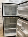 Ge Used Refrigerator Top and Bottom 30x66 (Stainless Steel) 