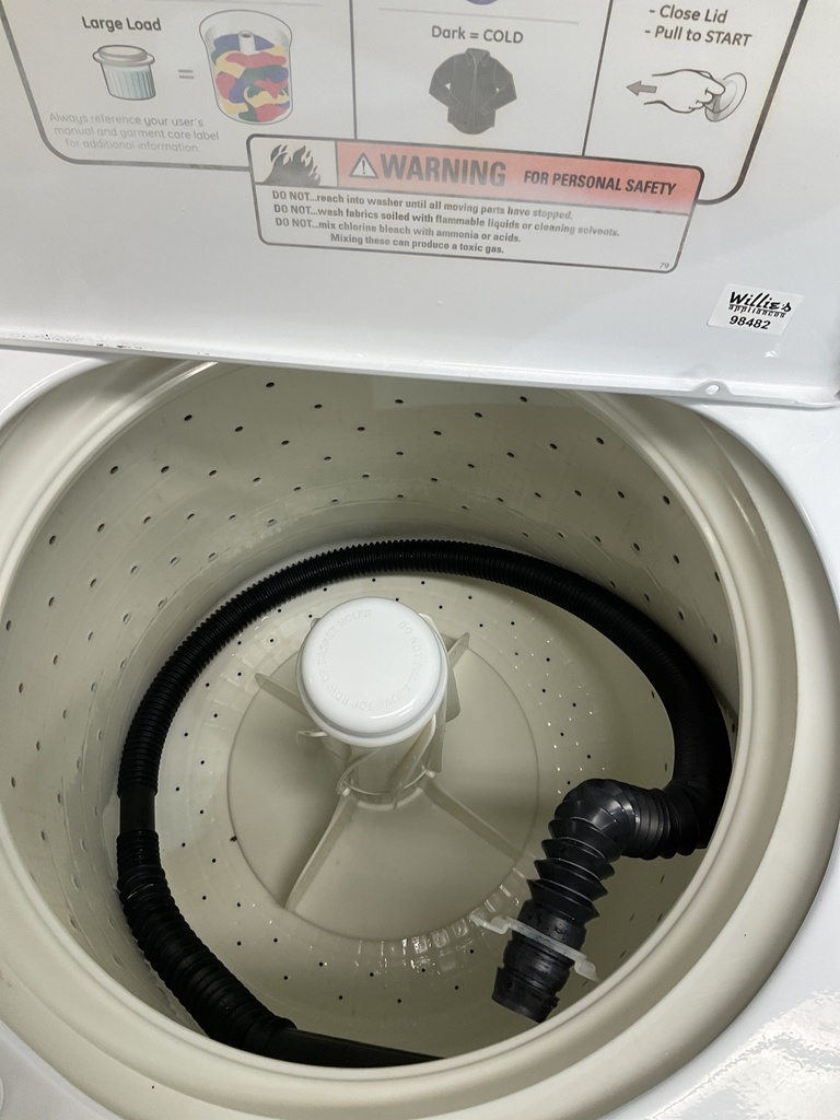 Ge Used Washer Top-load 27inches (White)