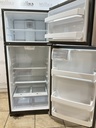 Ge Used Refrigerator Top and Bottom 28x66 1/2” (Stainless Steel) 