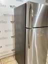 Ge Used Refrigerator Top and Bottom 28x66 1/2” (Stainless Steel) 