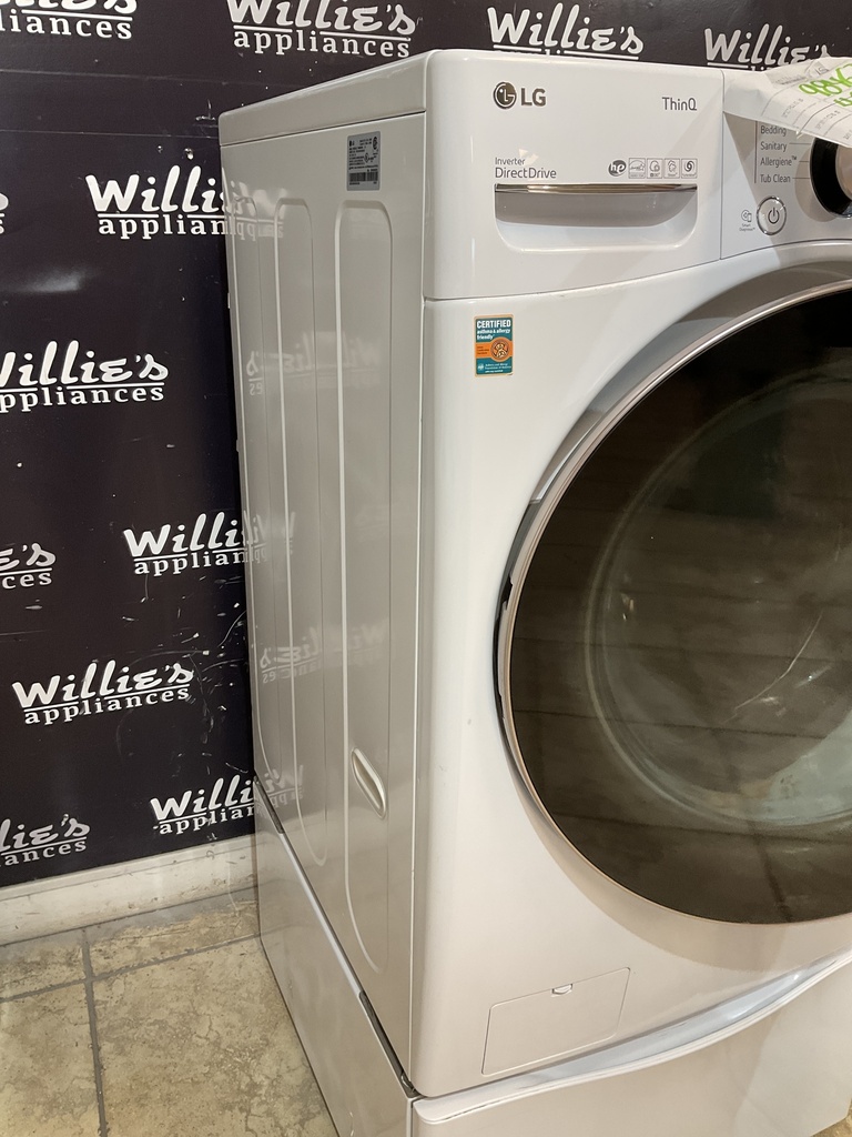 Lg Used Washer Front-load 27inches (White) 