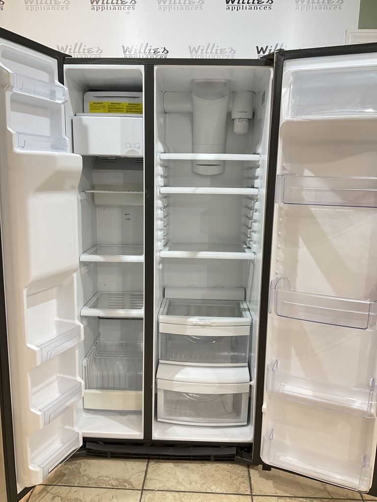 Ge Used Refrigerator Side by side Counter Depth 36x69 (Stainless Steel)