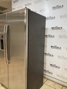 Ge Used Refrigerator Side by side Counter Depth 36x69 (Stainless Steel)