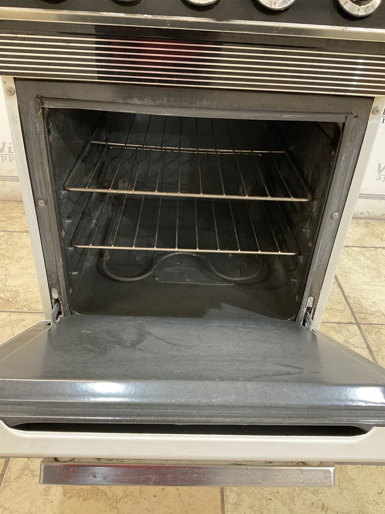 Caloric Used Electric Stove 220volts (40/50 AMP) 20inches (White/Black) {3 prong} 