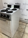 Caloric Used Electric Stove 220volts (40/50 AMP) 20inches (White/Black) {3 prong} 