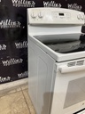Ge Used Electric Stove 220volts (40/50 AMP) 30inches {4 prong} (White) 