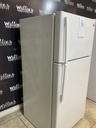 Ge Used Refrigerator Top and Bottom 28x61 1/2” (White)
