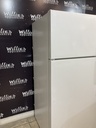 Ge Used Refrigerator Top and Bottom 28x64 1/2” (White) 