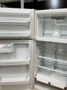 Ge Used Refrigerator Top and Bottom 28x64 1/2” (White) 
