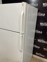 Ge Used Refrigerator Top and Bottom 28x64 1/2” (White) 