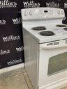 Ge Used Electric Stove 220volts (40/50 AMP) 30inches {no cord} (White) 