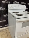 Ge Used Electric Stove 220volts (40/50 AMP) 30inches {4 prong} (White) 