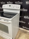 Ge Used Electric Stove 220volts (40/50 AMP) 30inches {3 prong} (White) 