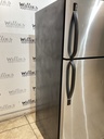 Frigidaire Used Refrigerator Top and Bottom 28x64 1/2” (Stainless Steel) 