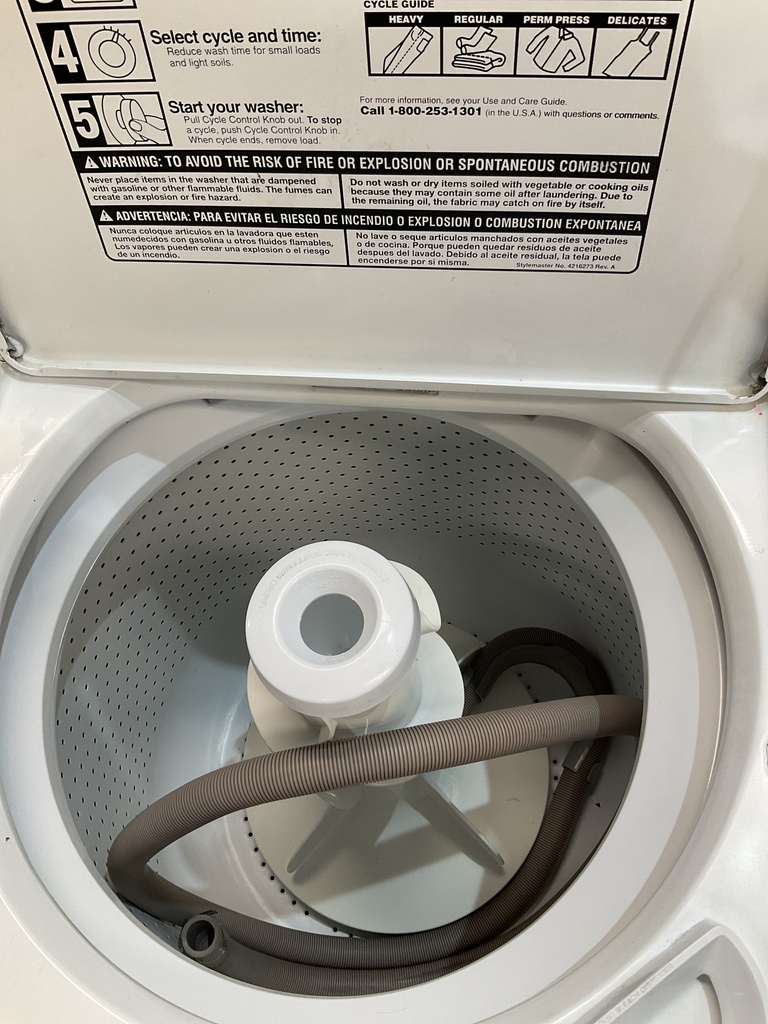 Whirlpool Used Washer Top-load 27inches (White) 