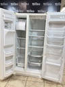 Frigidaire Used Refrigerator Side by Side 36x68 (Bisque) 