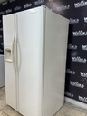 Frigidaire Used Refrigerator Side by Side 36x68 (Bisque) 
