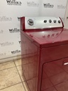 Whirlpool Used Electric Dryer 220volts (30 AMP) 29inches {3 prong} (Red) 
