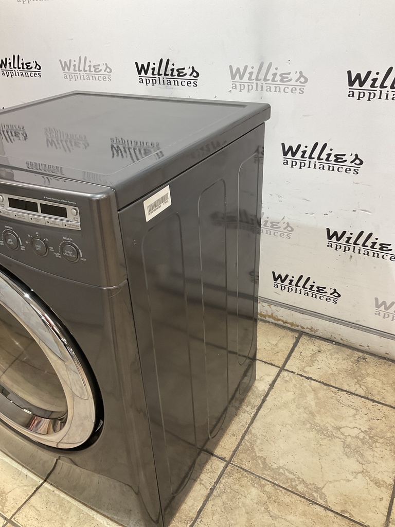 Lg Used Electric Dryer 220volts (30 AMP) 27inches {3 prong} (Grey) 