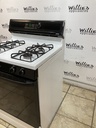 Hotpoint Used Natural Gas Stove 30inches (White/Black) 