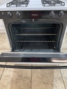 Hotpoint Used Natural Gas Stove 30inches (White/Black) 
