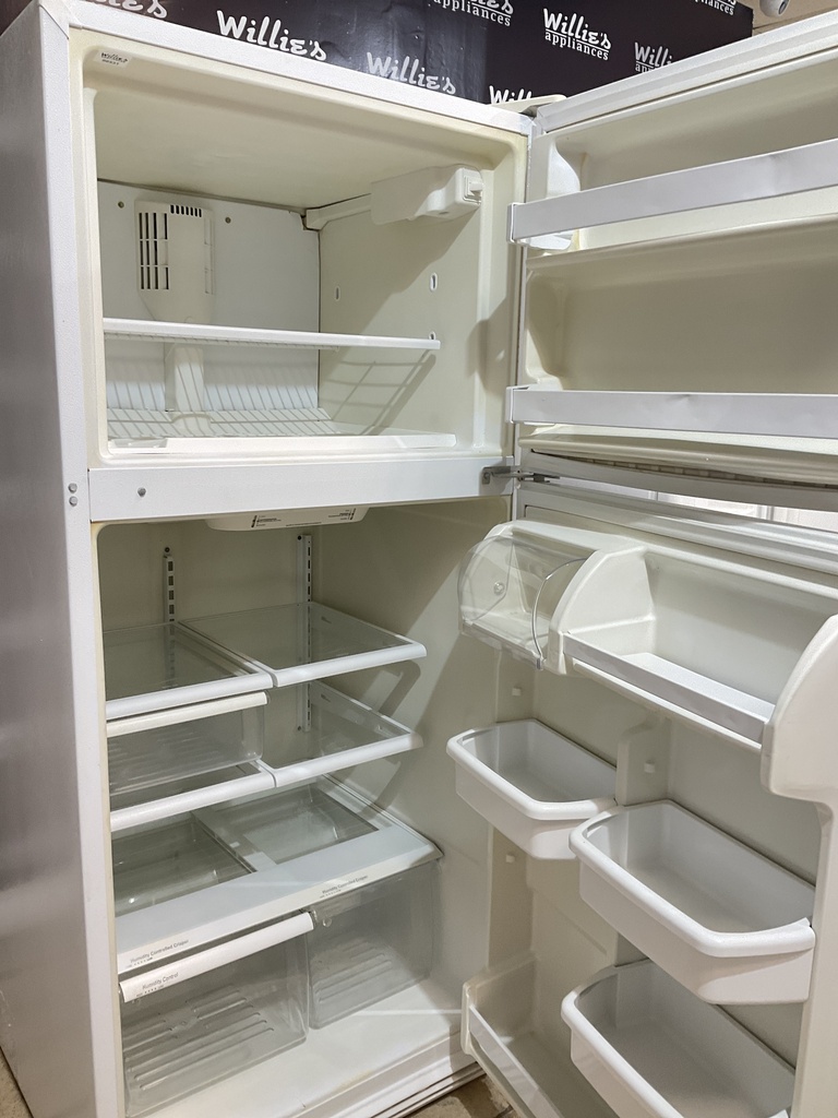 Kenmore Used Refrigerator Top and Bottom 30x65 1/2” (White) 