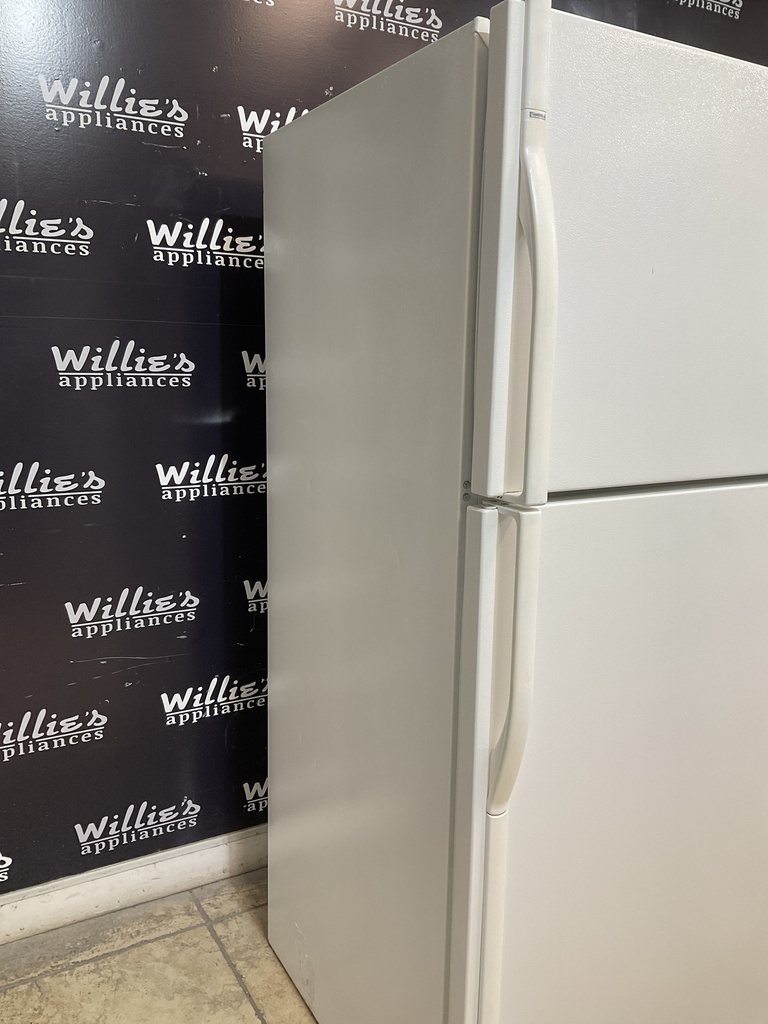Kenmore Used Refrigerator Top and Bottom 30x65 1/2” (White) 