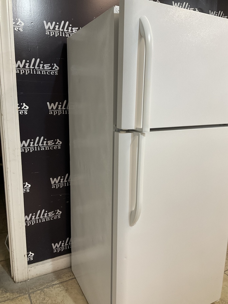 Frigidaire Used Refrigerator Top and Bottom 30x65 1/2” (White) 
