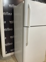 Frigidaire Used Refrigerator Top and Bottom 30x65 1/2” (White) 
