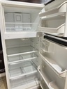 Frigidaire Used Refrigerator Top and Bottom 30x65 1/2” (White) 