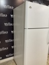White Westinghouse Used Refrigerator Top and Bottom 30x65 1/2” (White)