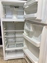 Ge Used Refrigerator Top and Bottom 28x67 (White) 