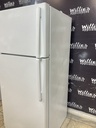 Ge Used Refrigerator Top and Bottom 28x64 1/2” (White) 