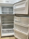Frigidaire Used Refrigerator Top and Bottom 30x65 1/2” (stainless steel) 