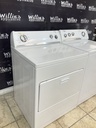 Whirlpool Used Electric Set Washer/Dryer 27/29inches {4 prong} (White) 