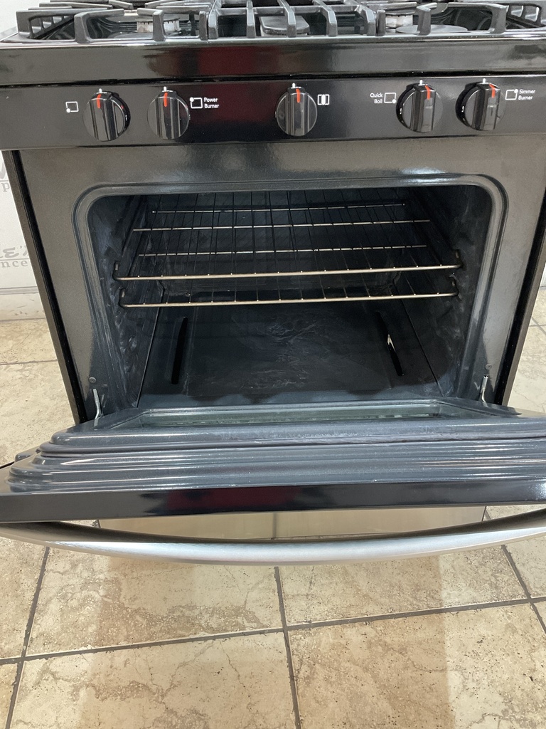 Frigidaire Used Natural Gas Stove 30inches (Stainless Steel) 