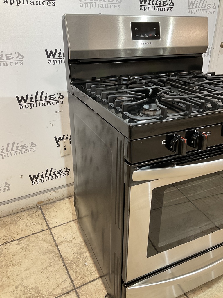 Frigidaire Used Natural Gas Stove 30inches (Stainless Steel) 