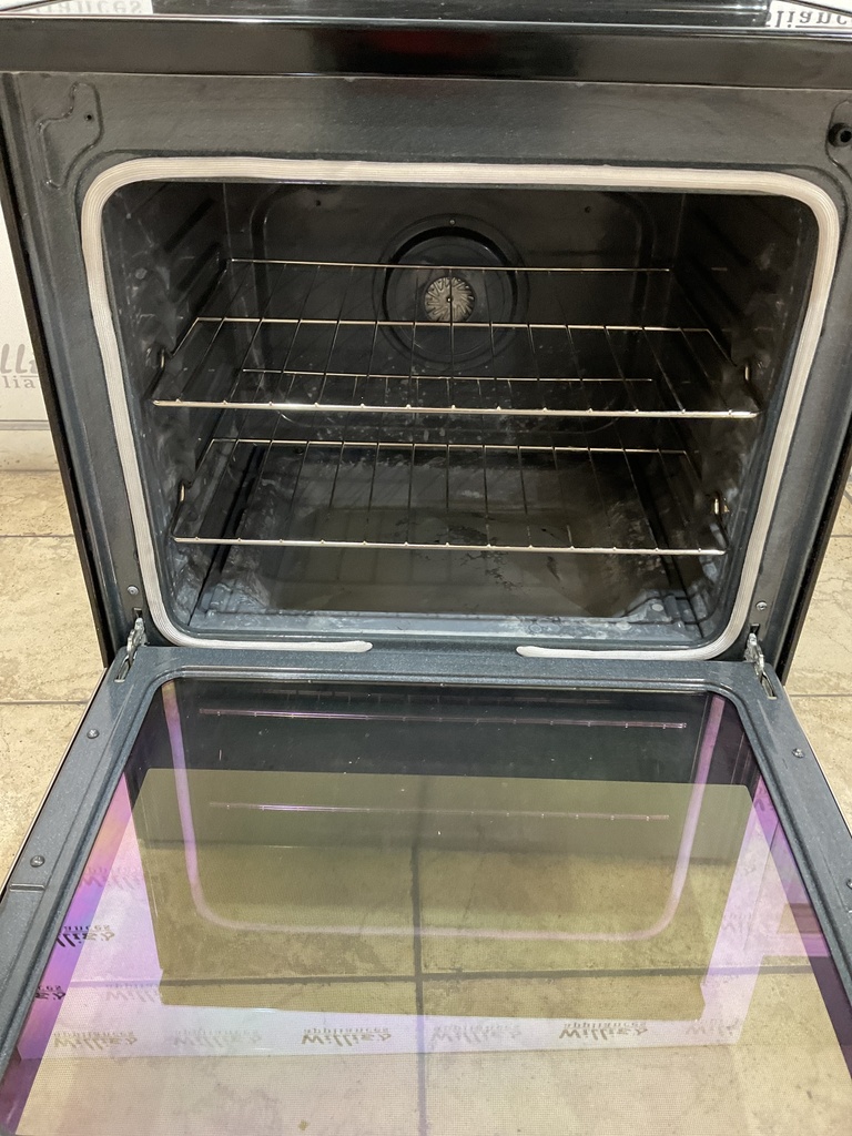 Whirlpool Used Electric Stove 220volts (40/50 AMP) 30inches {no cord} (Stainless Steel)