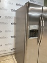 Frigidaire Used Refrigerator Side by Side 36x68 1/2” (Stainless Steel) 