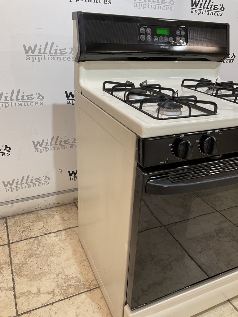 Hotpoint Used Natural Gas Stove 30inches 