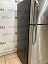 Frigidaire Used Refrigerator Top and Bottom 30x65 1/2” (Stainless Steel) 