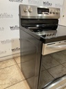 Frigidaire Used Electric Stove 220volts (40/50 AMP) 30inches {no cord} (Stainless steel)