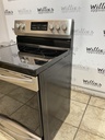 Frigidaire Used Electric Stove 220volts (40/50 AMP) 30inches {no cord} (Stainless steel)