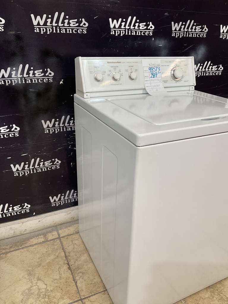 KitchenAid Used Washer Top-load 27inches (White) 