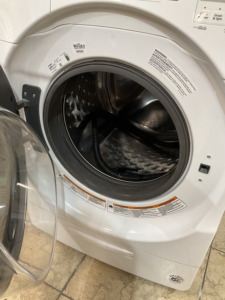 Whirlpool Used Combo Washer/Dryer Front-load 27inches (White) 
