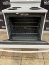 Ge Used Electric Stove 220volts (49/50 AMP) 30inches {3 prong} (white)
