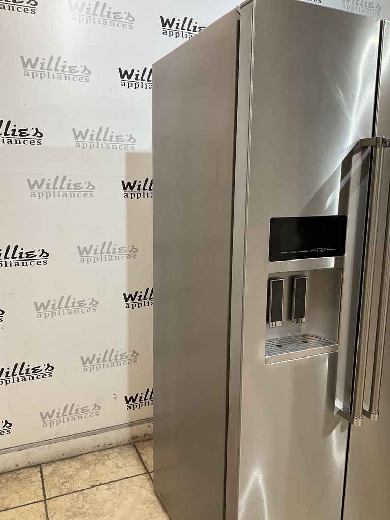 KitchenAid Used Refrigerator Side by Side Counter Depth 36x68 1/2” (Stainless Steel) 