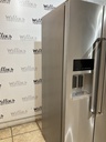 KitchenAid Used Refrigerator Side by Side Counter Depth 36x68 1/2” (Stainless Steel) 