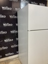 Whirlpool Used Refrigerator Top and Bottom 33x65 1/2” (White) 