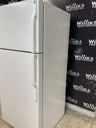 Ge Used Refrigerator Top and Bottom 28x64 1/2” (White) 